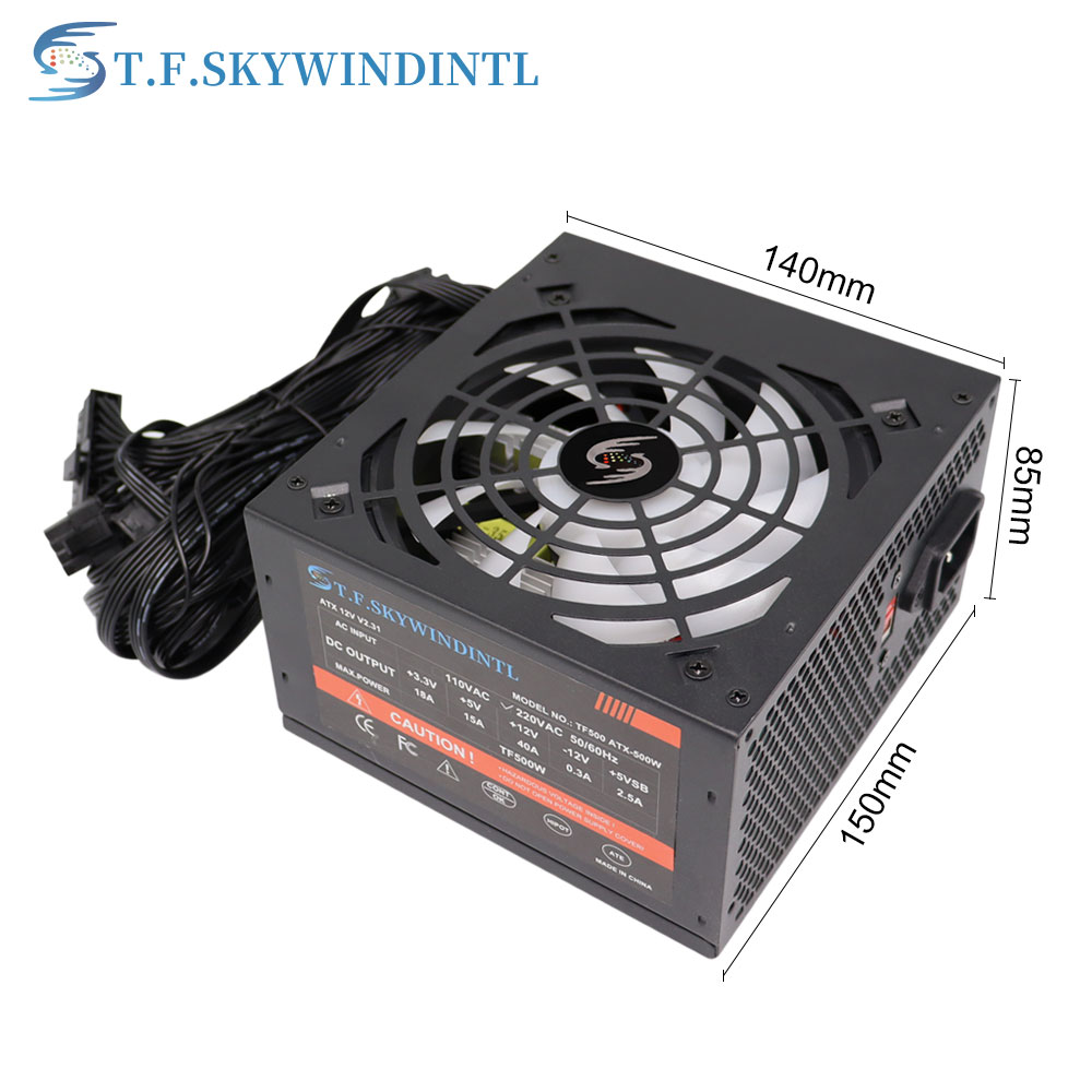 Fonte 500w PSU12V PC Power Sou - огляд і ціна Psu Computer