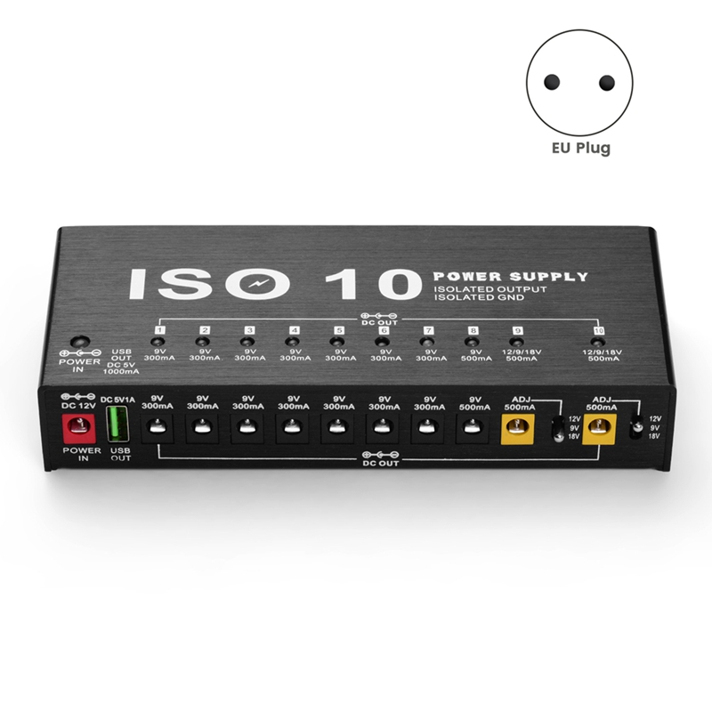 ISO-10 POWER Guitar Effect Ped - огляд і ціна Power Supply