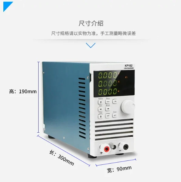 Programmable DC Electronic Loa - огляд і ціна Power Supply Tester