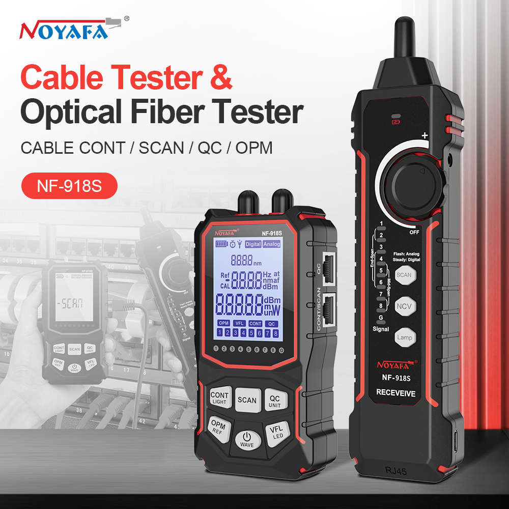 Noyafa Network Cable Tester LC - огляд і ціна Power Supply Tester