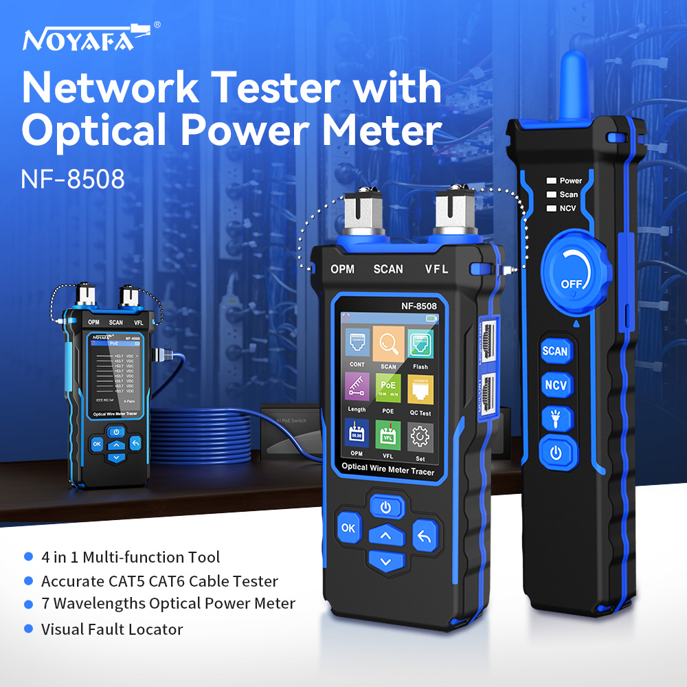 NOYAFA NF-8508  Cable Tracker  - огляд і ціна Power Supply Tester