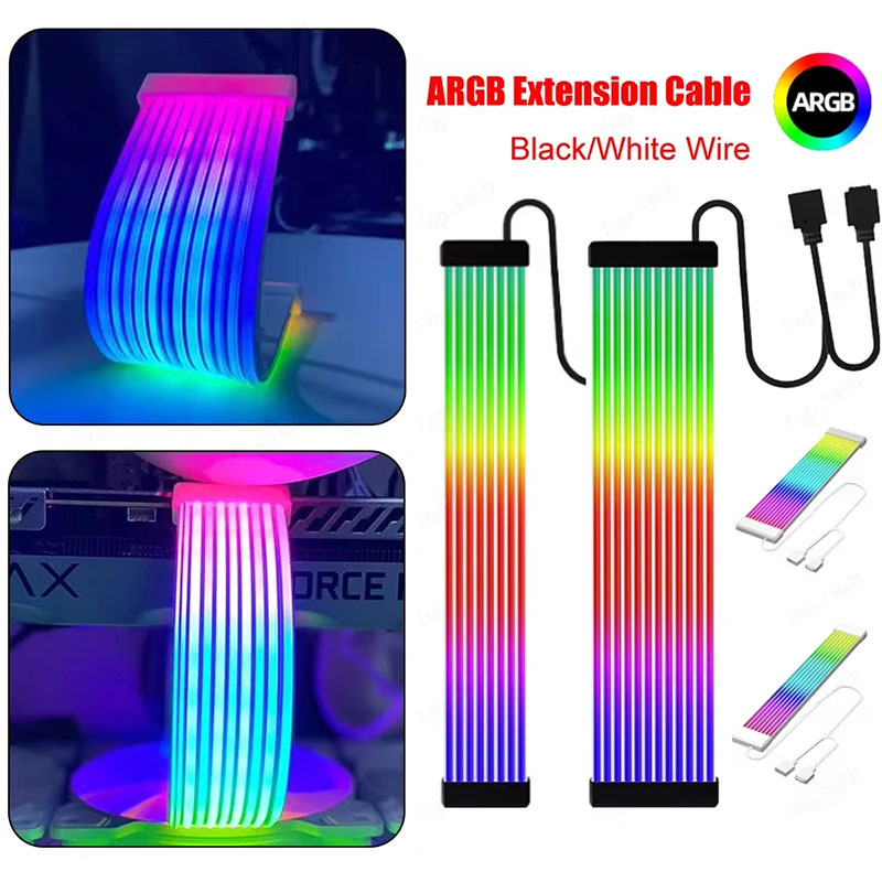 5V 3Pin ARGB Sync PC Cable 8/2 - огляд і ціна Power Supply