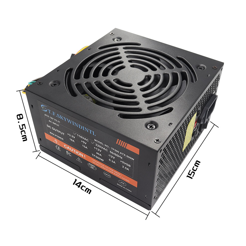 Cheap 500W Black ATX Desktop G - огляд і ціна Power Supply 750W